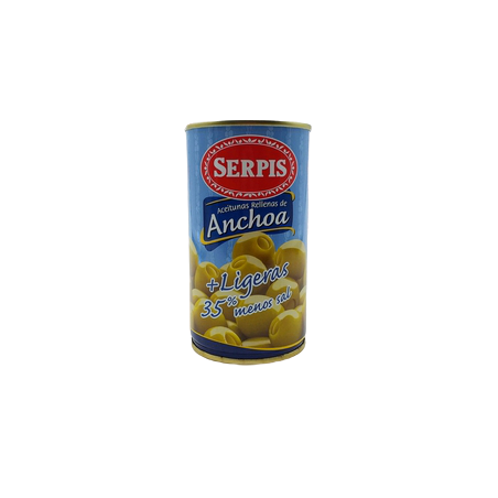 ***serpis Aceitu.Rell.Anchoa Mas Ligera 300g