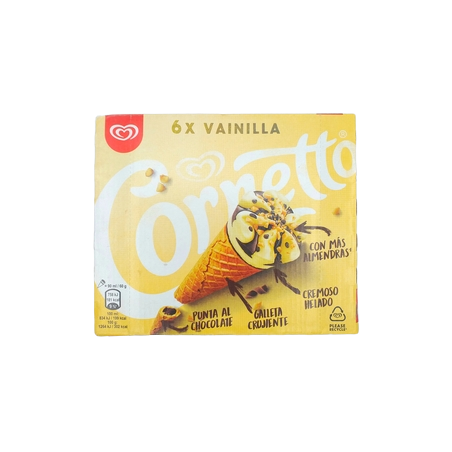 Cornetto Vainilla X 6