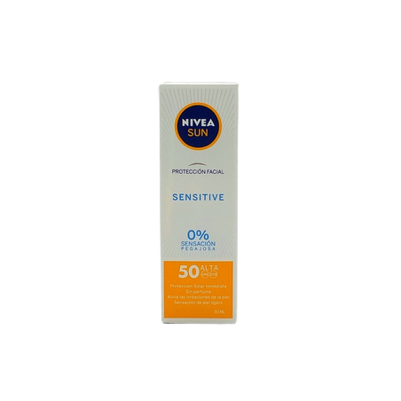 Nivea Sun Crema Facial Sensitive Fp50 50ml