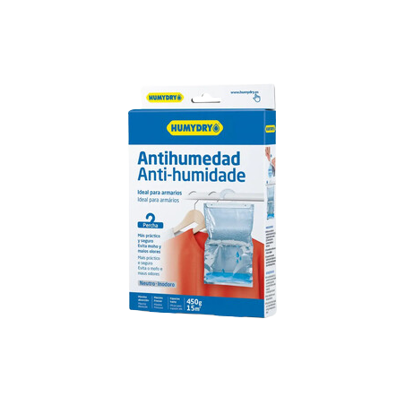 Humydry Bolsa Colgable Armarios Neutro 450grs