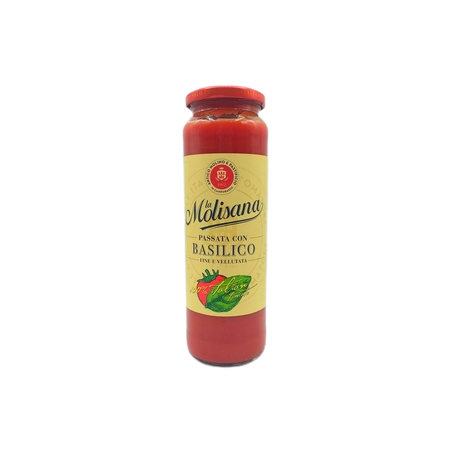 La Molisana Passata con Basilico Fco 690grs