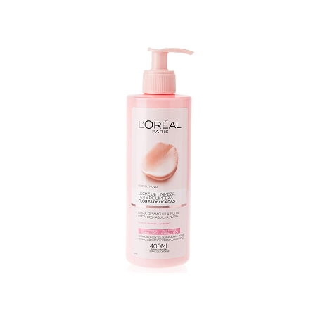 Loreal Leche de Limpieza Flores Delic.400ml