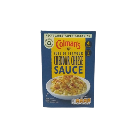 Colmans Cheddar Cheese Sauce Sobre 40grs
