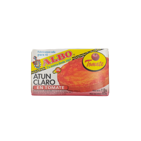 Albo Atún Claro Tomate 112grs