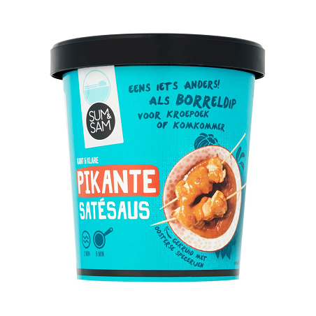 Sum & Sam Satesaus Pikante Kk Vaso 400grs