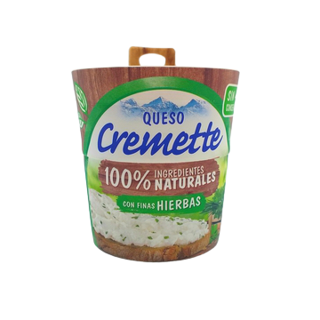 Cremette Finas Hierbas 100%...
