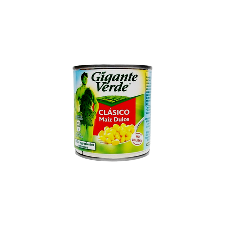 Gigante Verde Maiz Dulce Lata 340grs
