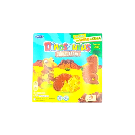 Artiach Dinosaurus Choco Leche X 6