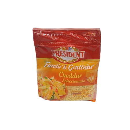 President Cheddar Rallado 150grs