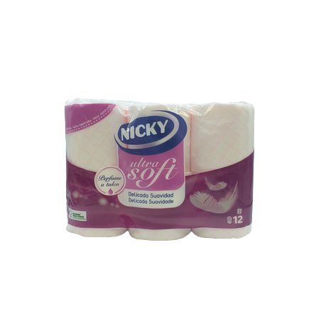 Nicky Higienico Ultrasoft Decor.2h X 12r