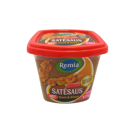 Remia Satesaus Hot Kant & Klaar Vaso 325grs