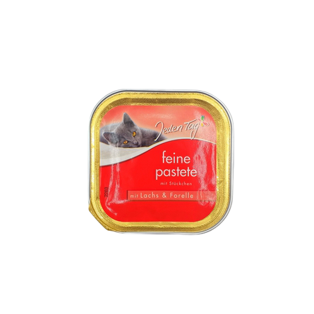 Jeden Tag Katze Lachs & Forelle Tarr.100grs