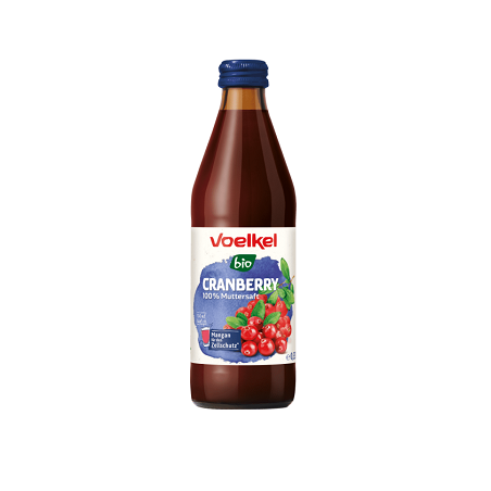 Voelkel Zumo Arandanos Rojos Puro Bio 330ml