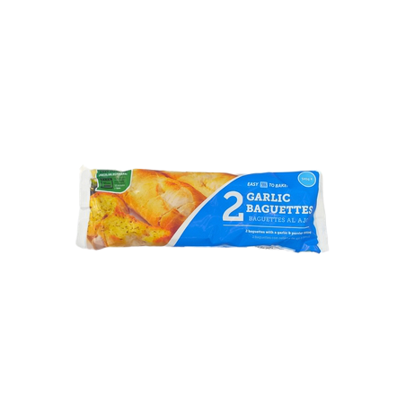 Easi Bake 2 Garlic Baguettes 340grs
