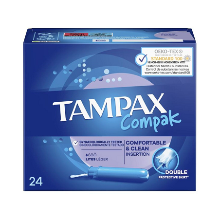 Tampax Compak Lites X 24
