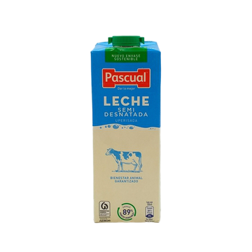 Pascual Leche Semi Brik 1ltr