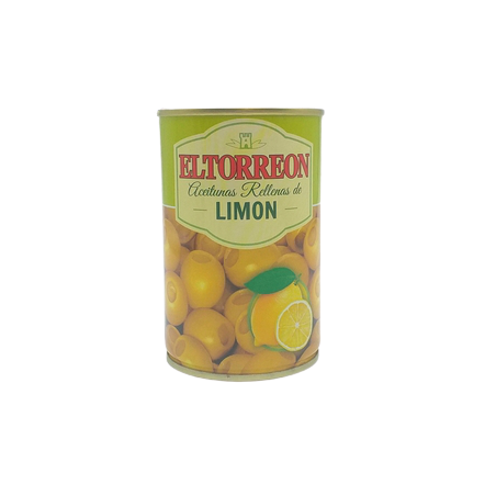 El Torreon Aceitunas Rell.Limon Lata 300grs